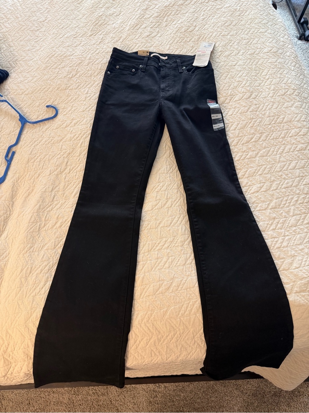 Levi's Women's Black bootcut Jeans